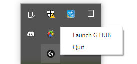 Quite G HUB software