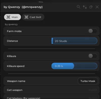 Qwenzy Hub Script Jujutsu Infinite Keyless Auto Farm & Kill Aura