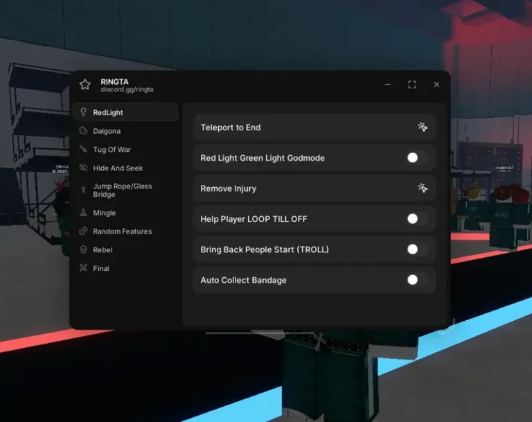 RINGTA UI Ink Games Script - No Key