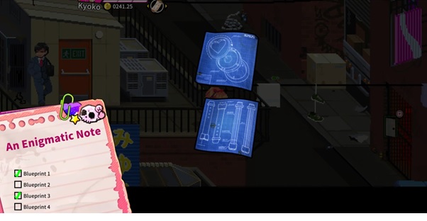 River City Girls 2 Blueprints location