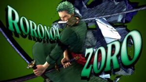 Roronoa Zoro Character in One Piece Odyssey