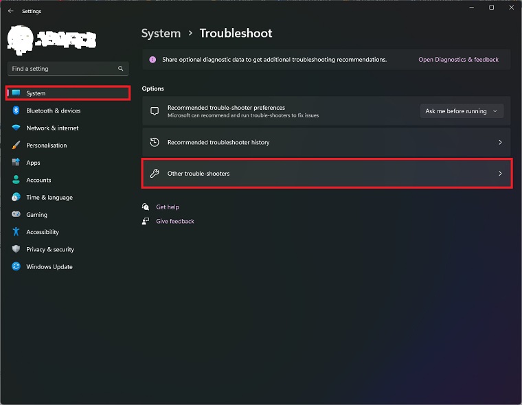 Run the Keyboard Troubleshooter to Fix Windows Key Not Working on Windows 11/10