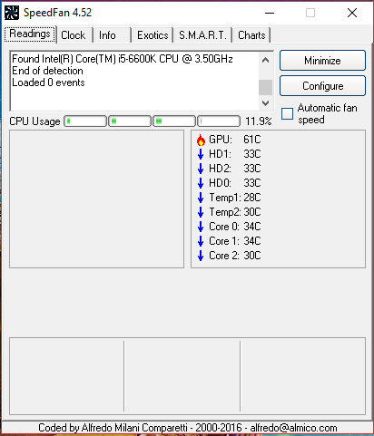 Speedfan not detecting fans or showing up RECOGNIZING 