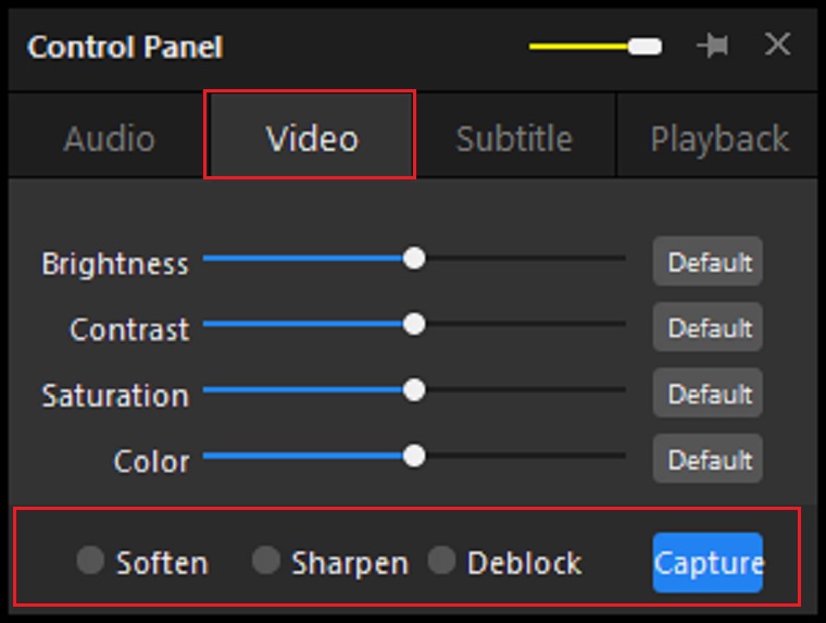 Fix blur video in PotPlayer.
