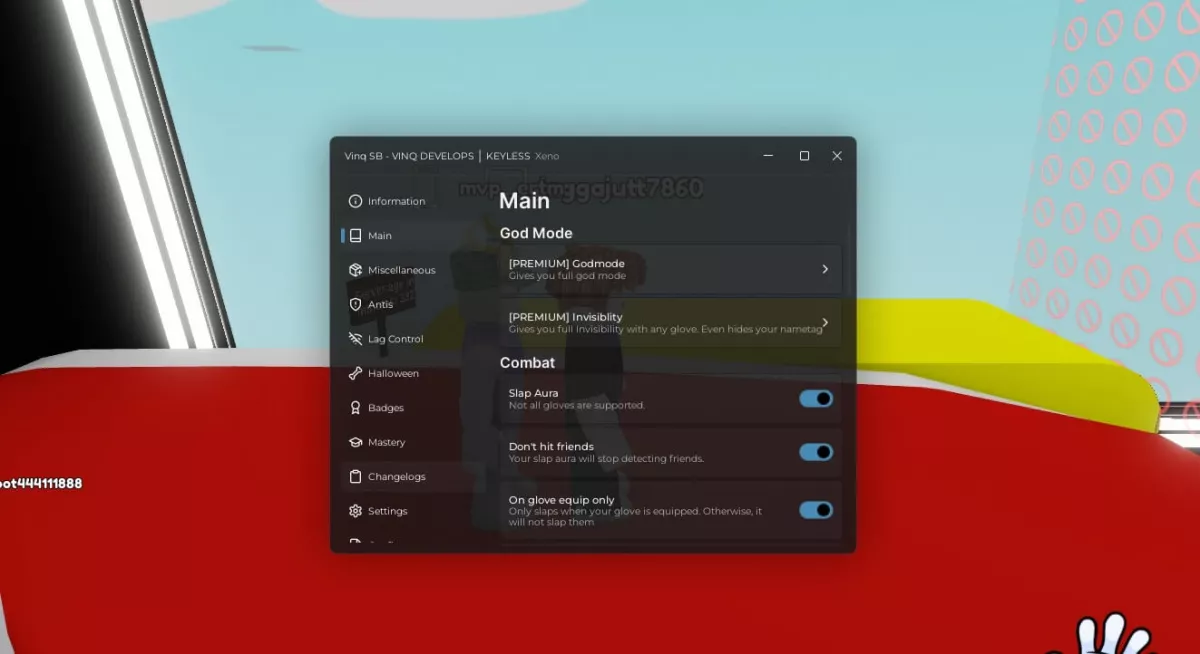 Slap Battles Script Vinq Hub Keyless – Slap Farm, Slap Aura