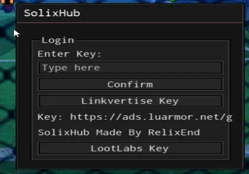 Solix Hub Blox Fruit script