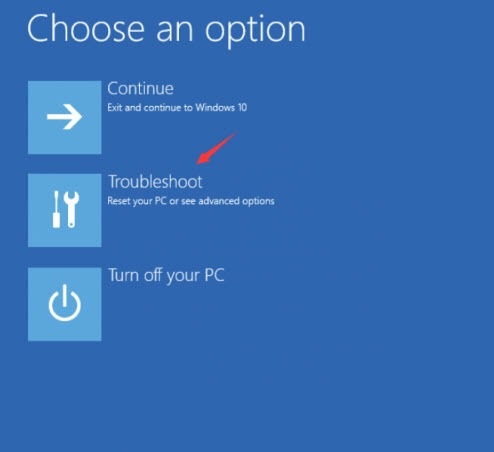 Start Safe Mode by turning off your PC 3 times