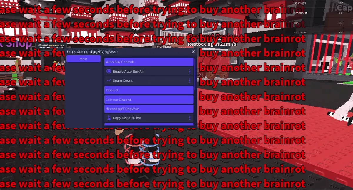 Auto Brainrot Dealer SAB Script for Steal A Brainrot – Auto Buyer