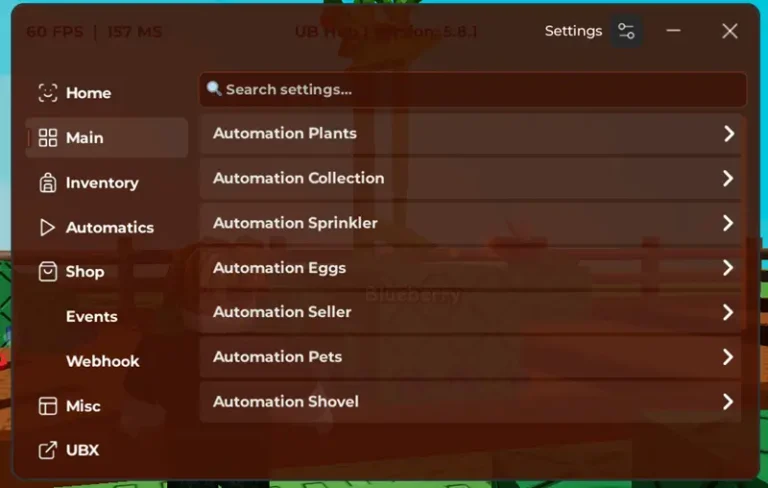 UB Hub Grow a Garden Script No Key - Auto Farm, Auto Sell