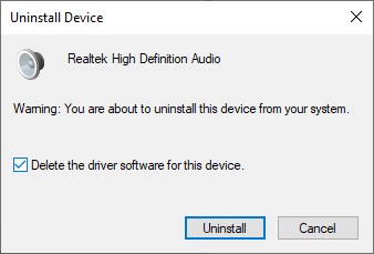 Realtek High Definition Audio