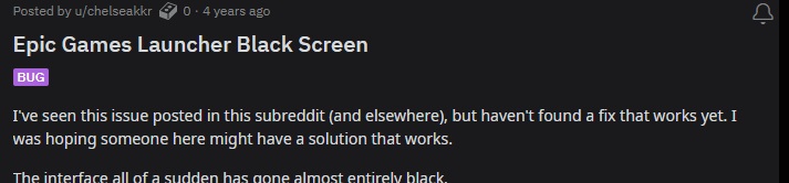 Use a VPN  to resolve your Epic Game launcher Black Screen Issue