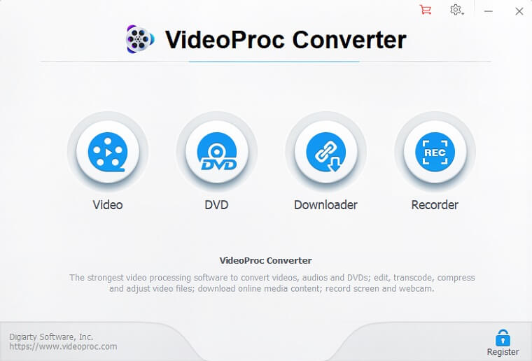 Download & convert video using VideoProc converter.