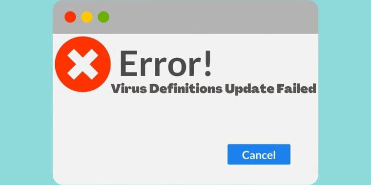 How To Fix Avast Virus Definitions Update Failed