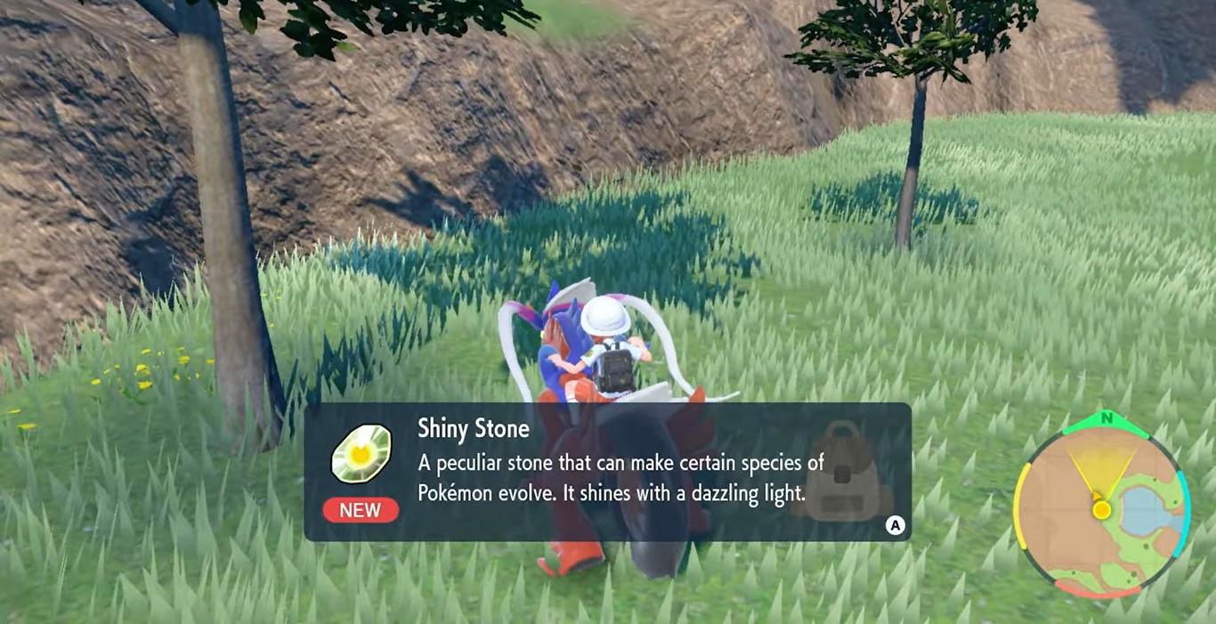 Where to Find Shiny Stone in Pokemon Scarlet and Violet