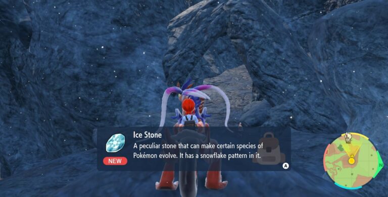 Where to find Ice Stone in Pokemon Scarlet and Violet