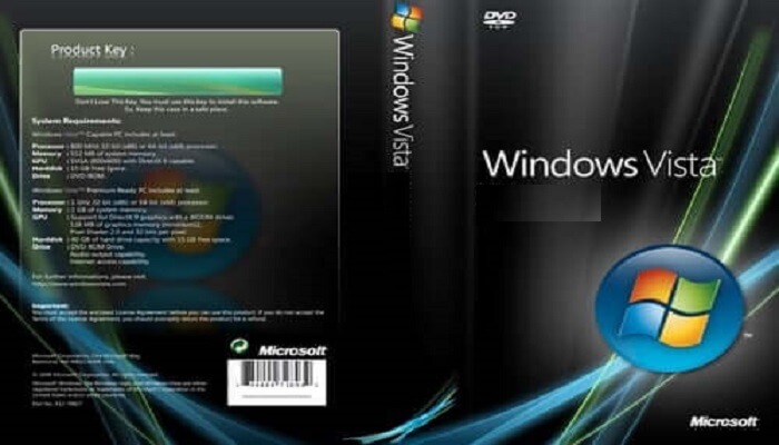 Windows Vista License Keys Free 
