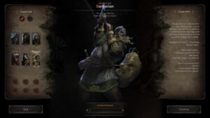 Dark and Darker Barbarian Build