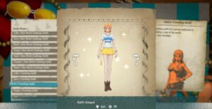 how to change outfits of the characters in One Piece Odyssey