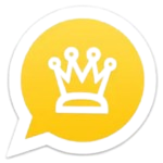 Gold whatsapp logo