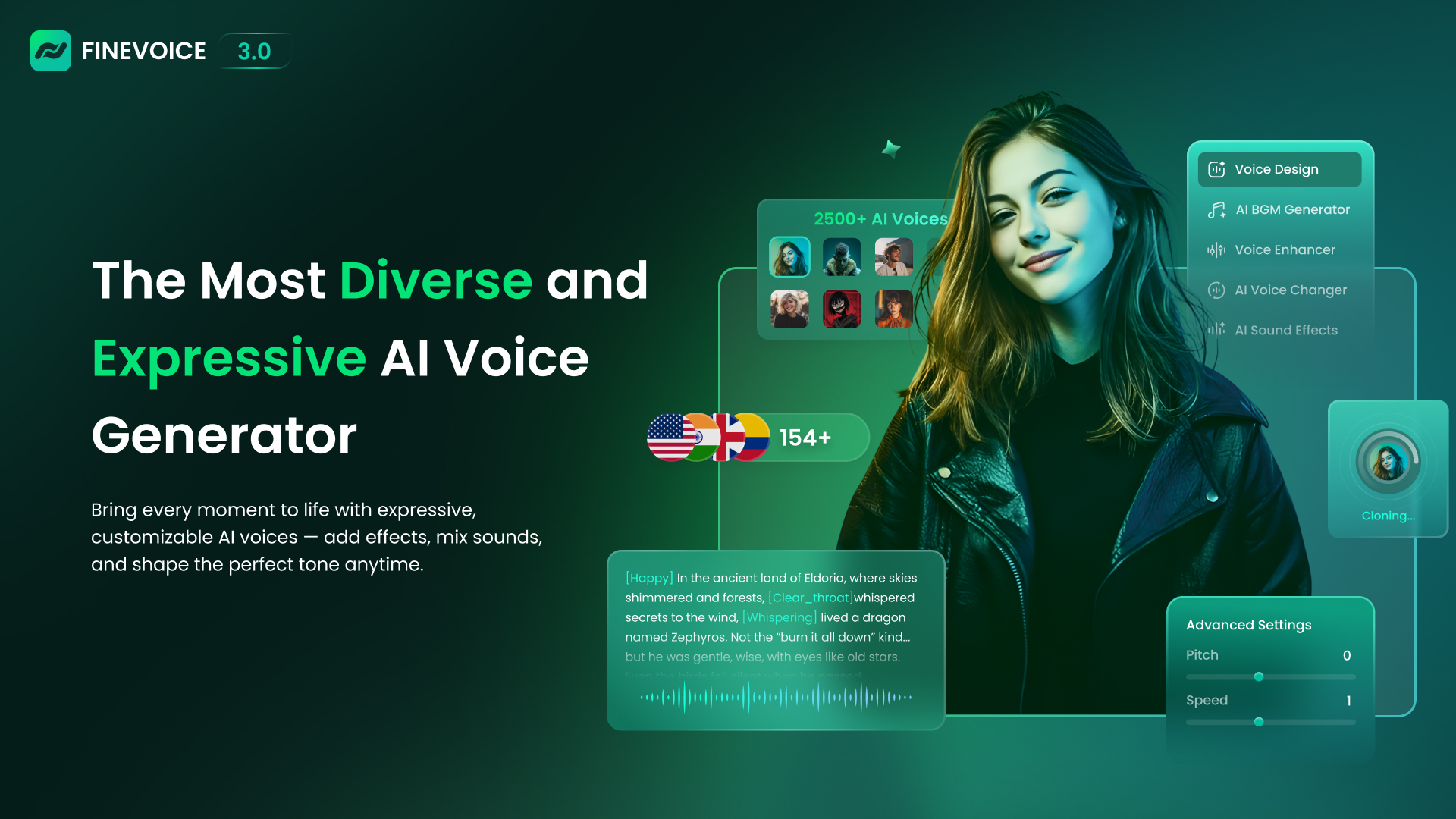 FineVoice Voice Design