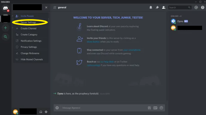 Add roles in discord