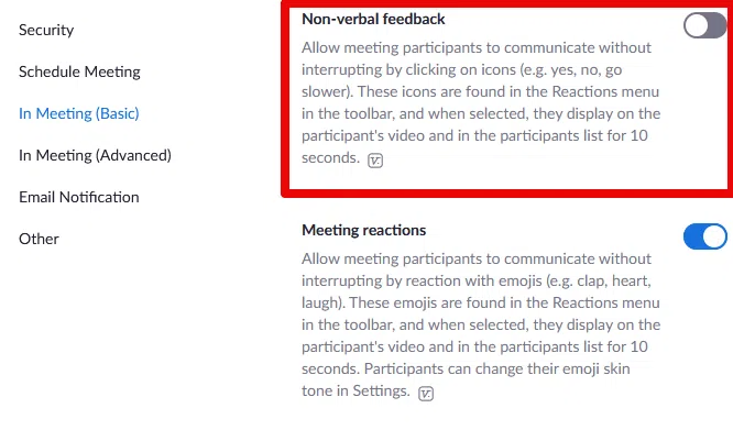 Raise Hand in Zoom Meeting so your Queries Can be Acknowledged