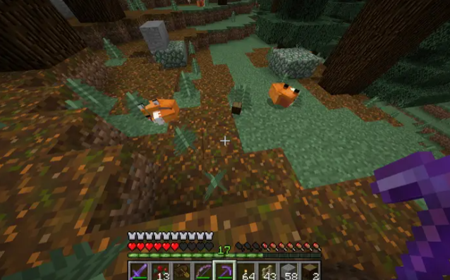 How to tame a fox in Minecraft