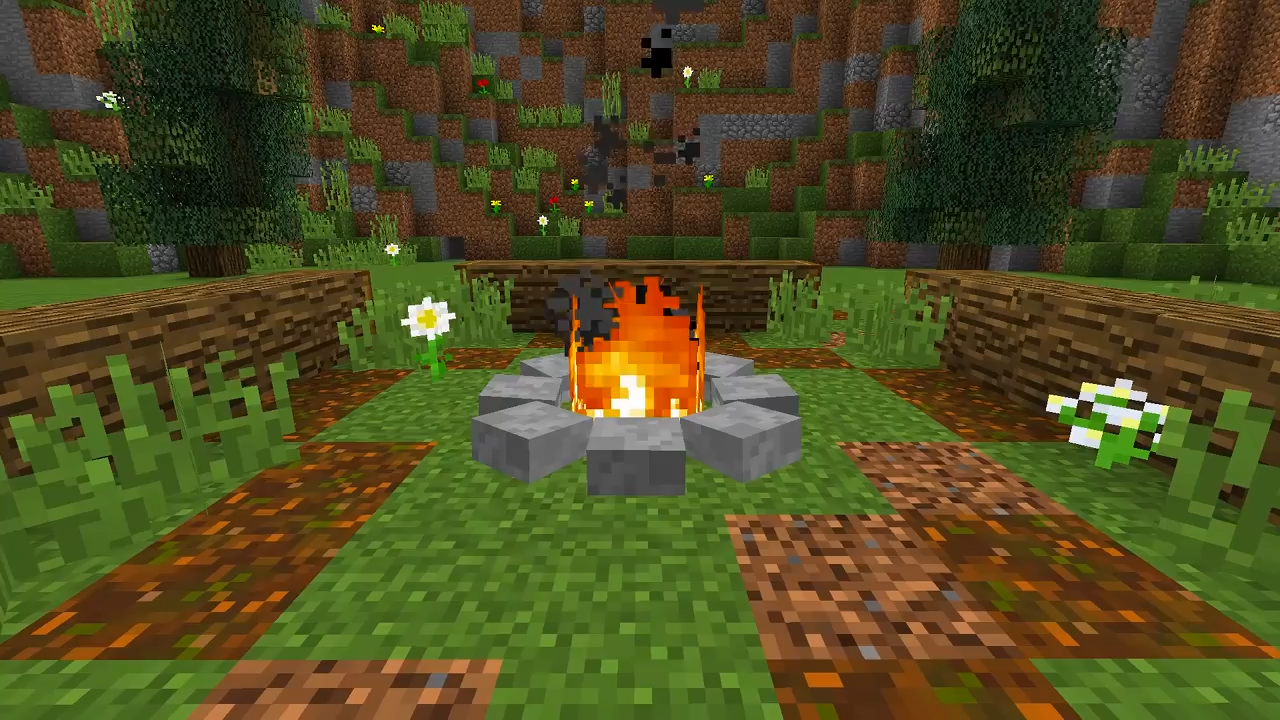 How to Make a Campfire in Minecraft