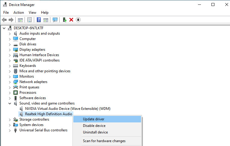missing from device manager windows 10