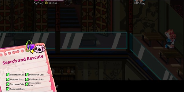 river city girls 2 cats locations