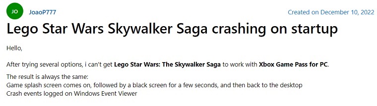 Lego Star Wars: The Skywalker Saga - PCGamingWiki PCGW - bugs